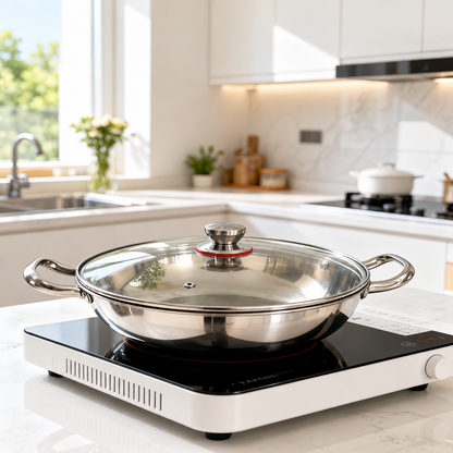 Steel Kadai Pan