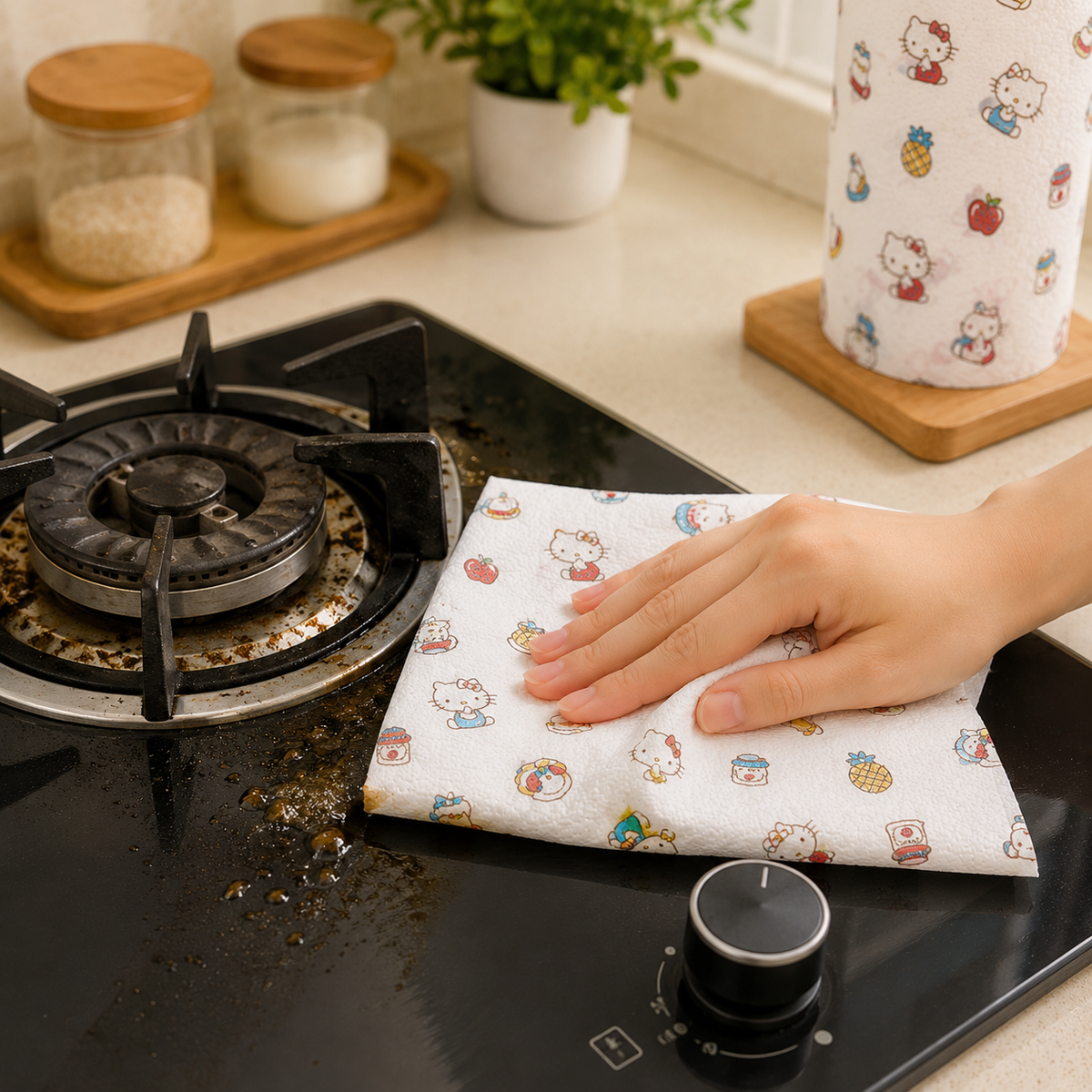 Kitty Reusable Cleaning Cloth