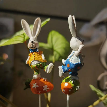 Cute Bunny Plant Ornament