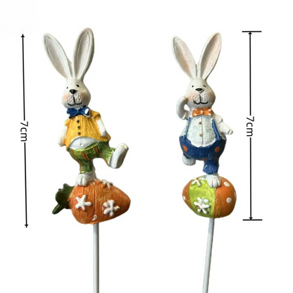 Cute Bunny Plant Ornament