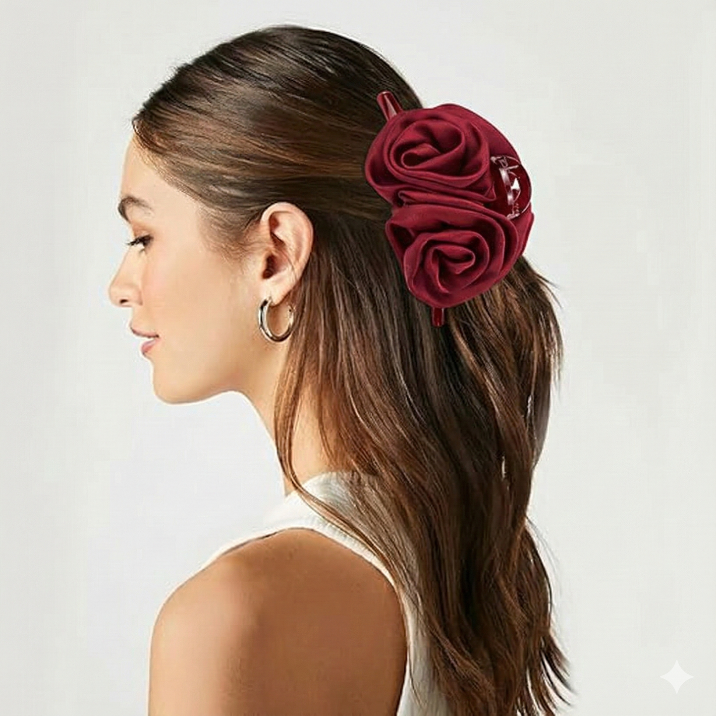 Rose Hair Clip