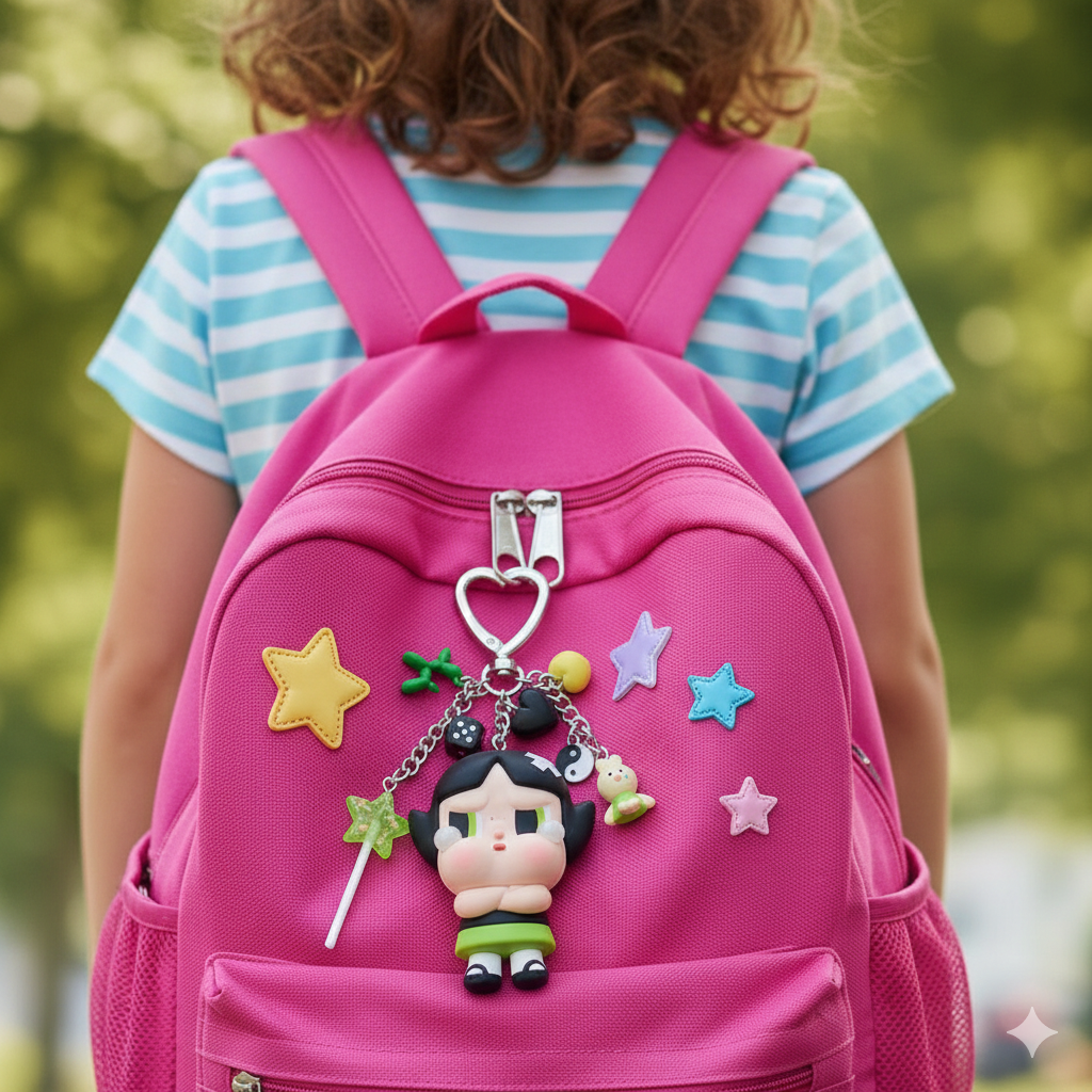 Powerpuff Girls Keychain
