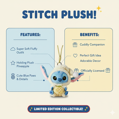 Stitch Pineapple Plush