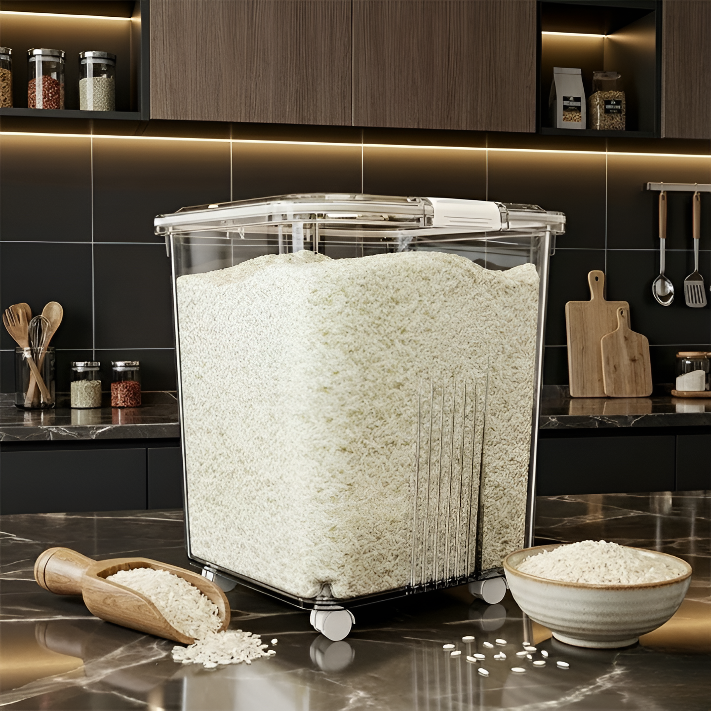Airtight Grain Storage Container