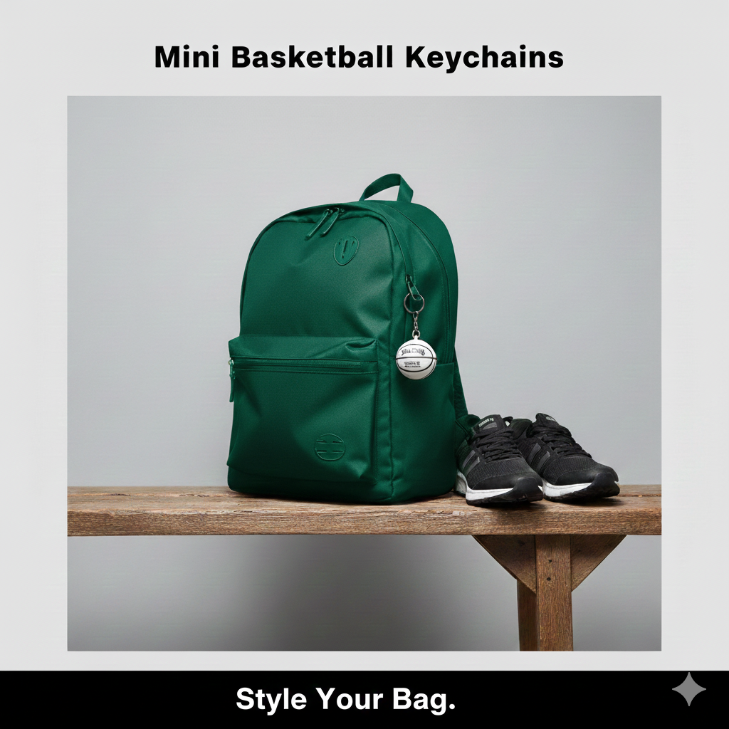 Mini Basketball Keychains