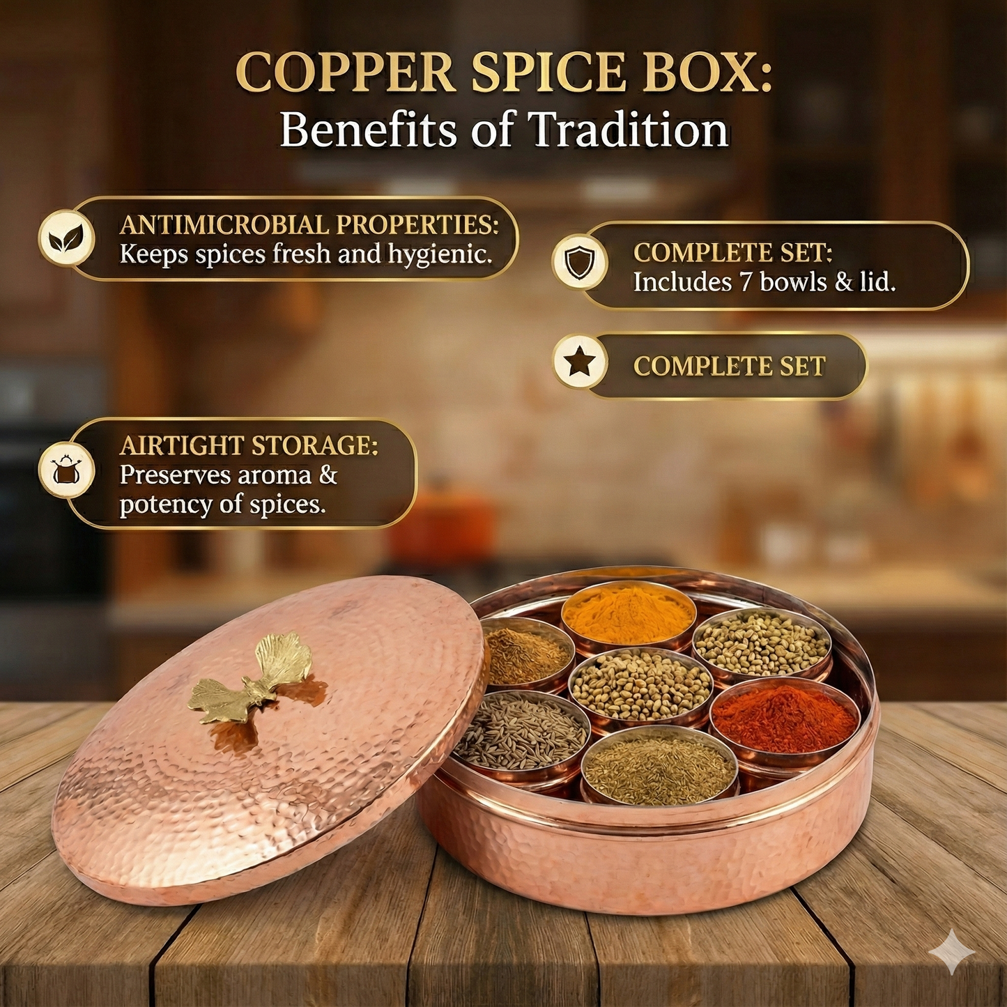 Traditional Masala Box