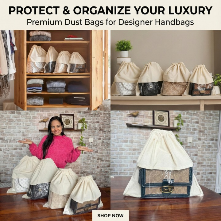 Transparent Handbag Protector Cover