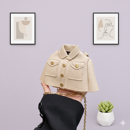 Mini Shirt Style Sling Bag