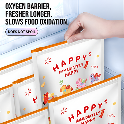 Cartoon Slider Zipper Bag