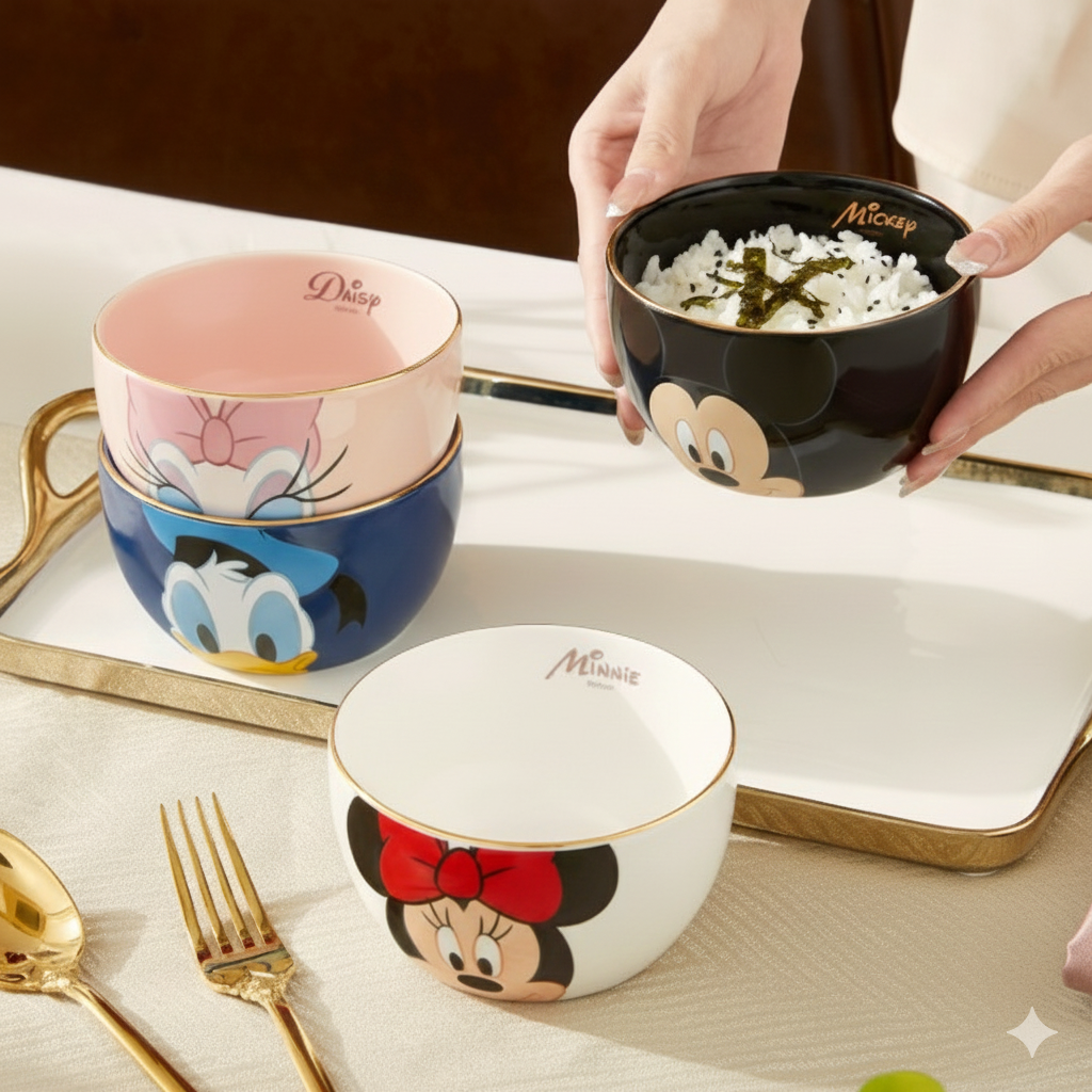 Mickey & Friends Bowl Set