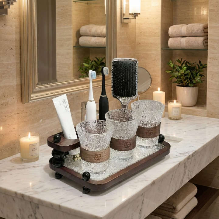 Vintage Bathroom Organizer