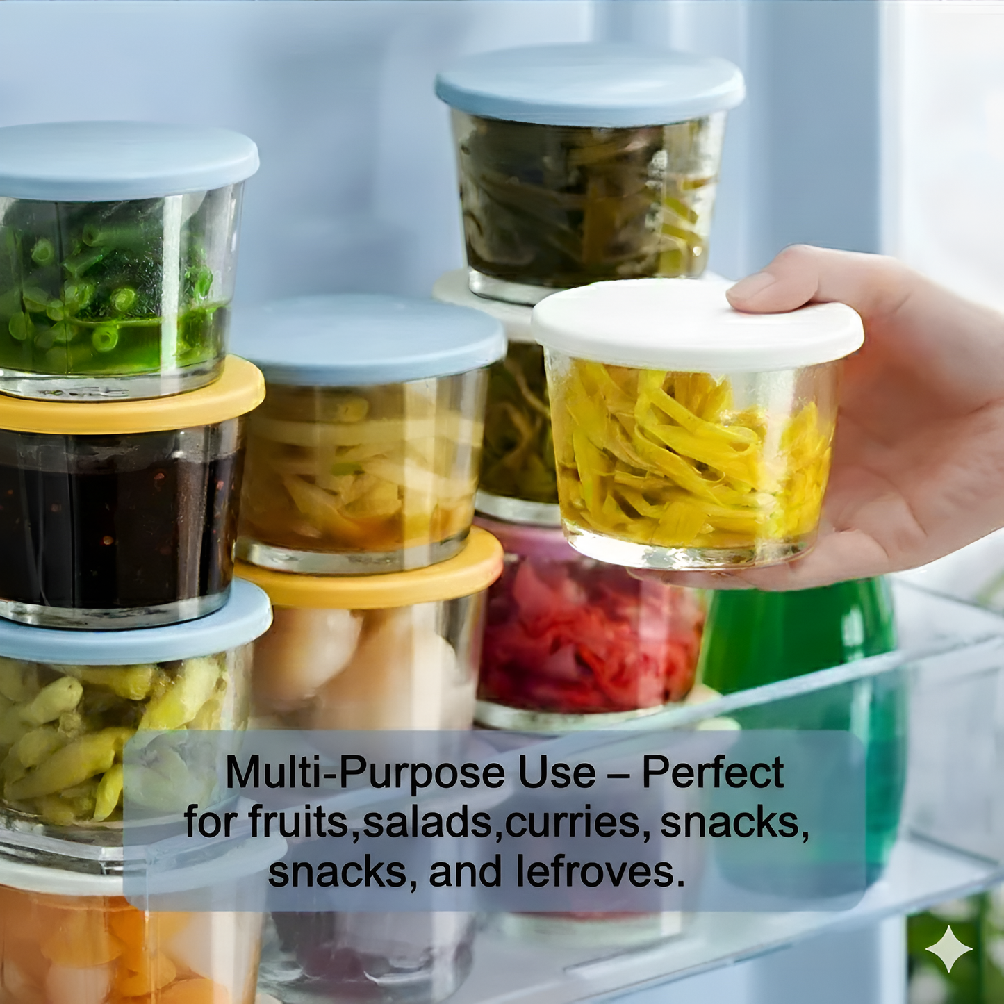 Glass Spice Jar
