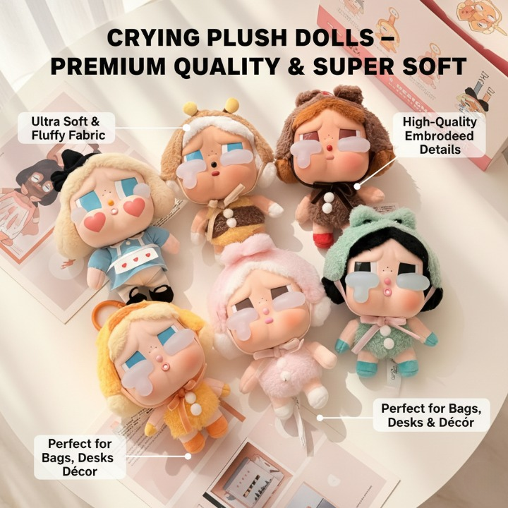 Teary Little Plush Pals