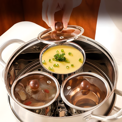 Stainless Steel Steamed Bowl