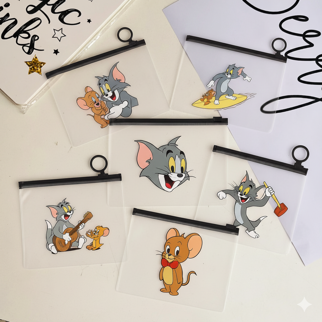 Tom & Jerry See-Through Pouch