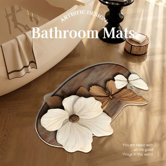 Elegant Bloom Mat