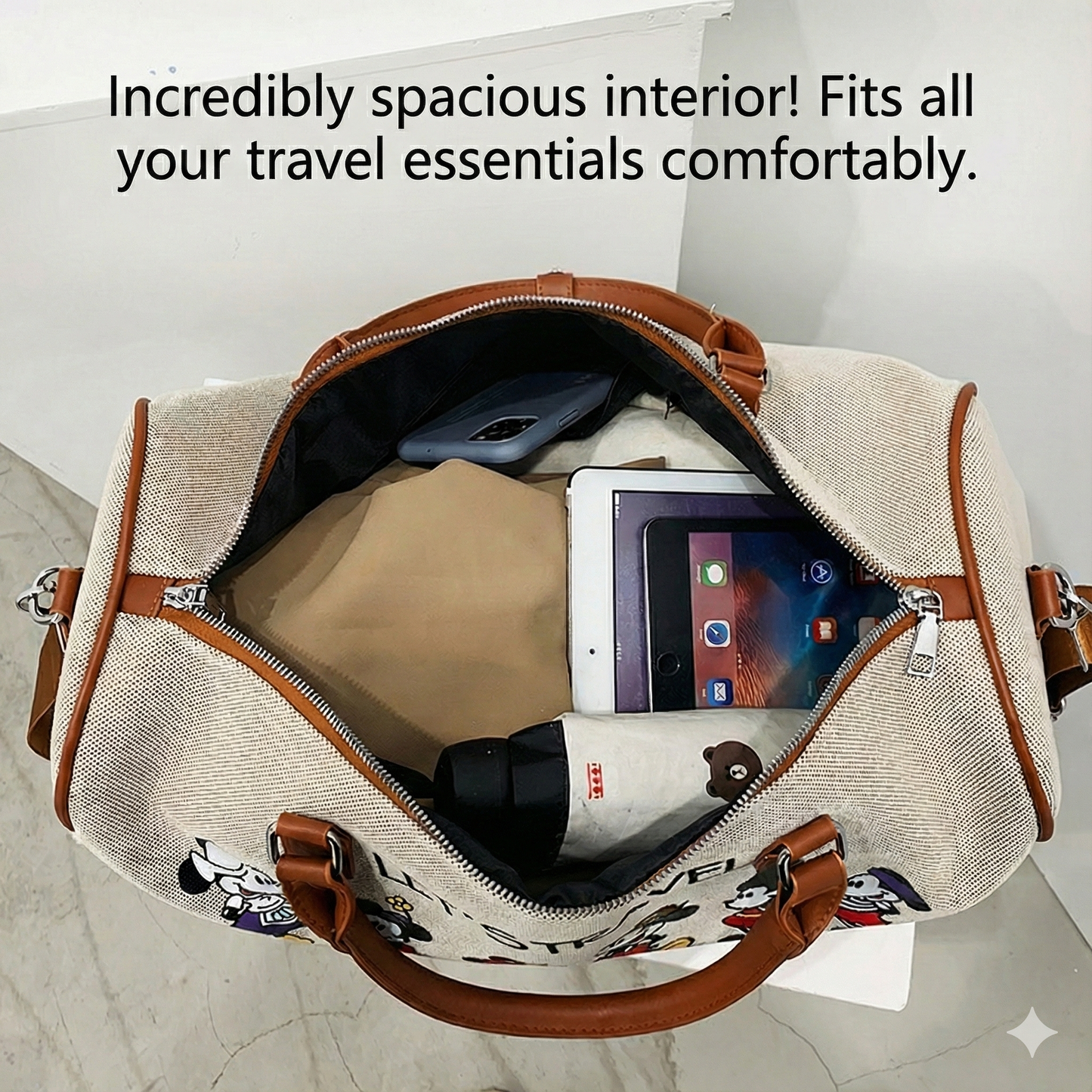 Disney Mickey Travel Duffel Bag