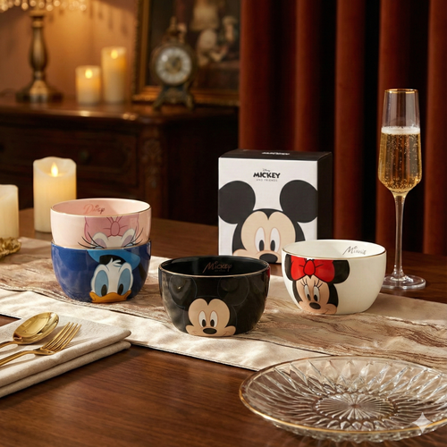 Mickey & Friends Bowl Set
