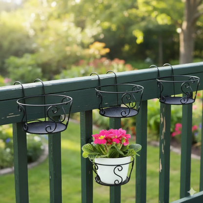Railing Planter Stand