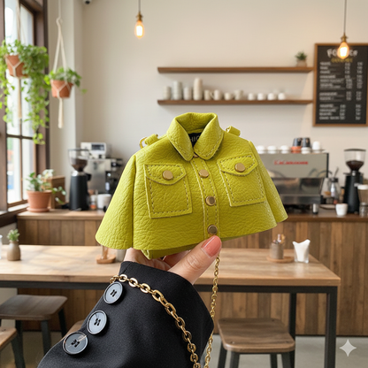 Mini Shirt Style Sling Bag