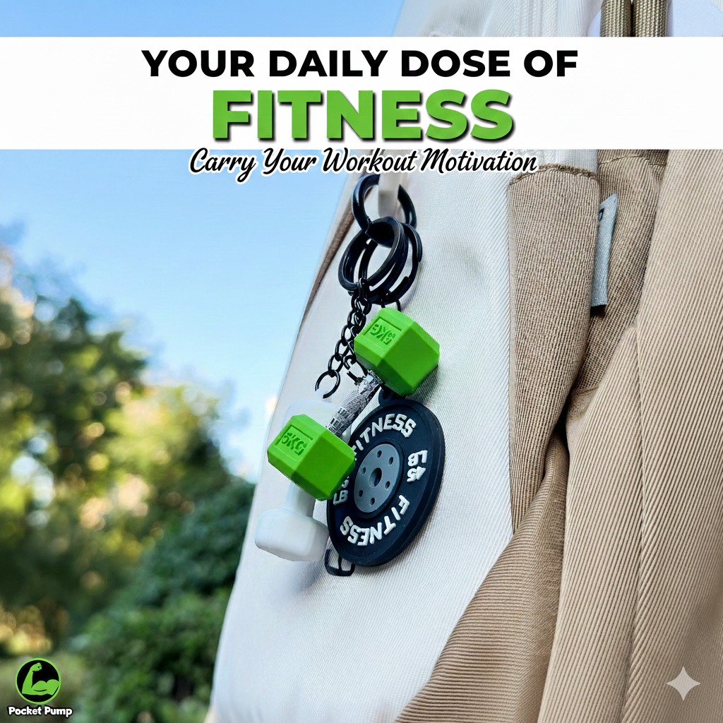 Mini Fitness Keychain Set