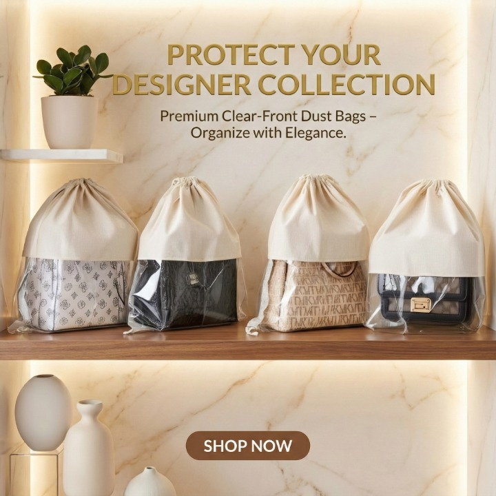 Transparent Handbag Protector Cover