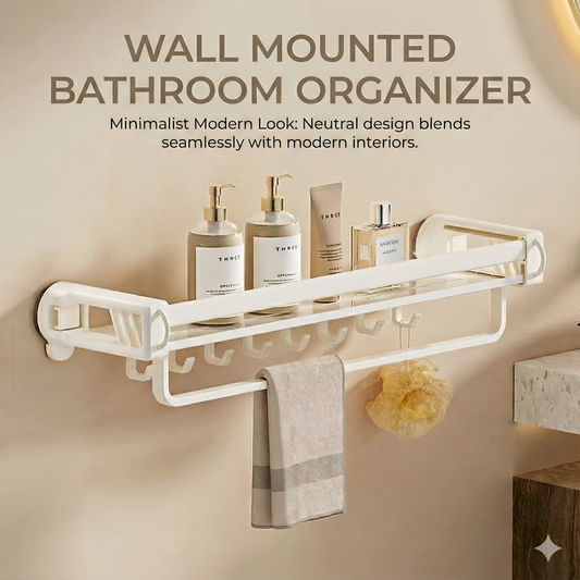 Wall Mounted Bathroom Organizer