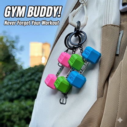 Mini Fitness Keychain Set