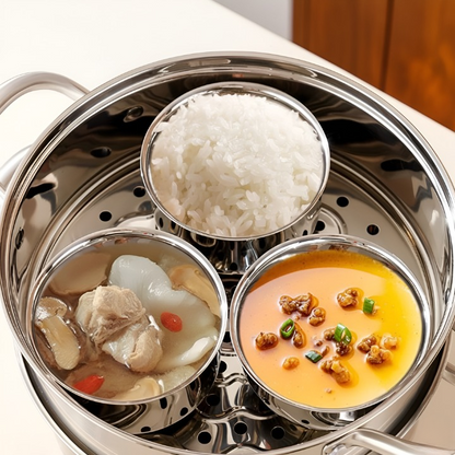 Stainless Steel Steamed Bowl