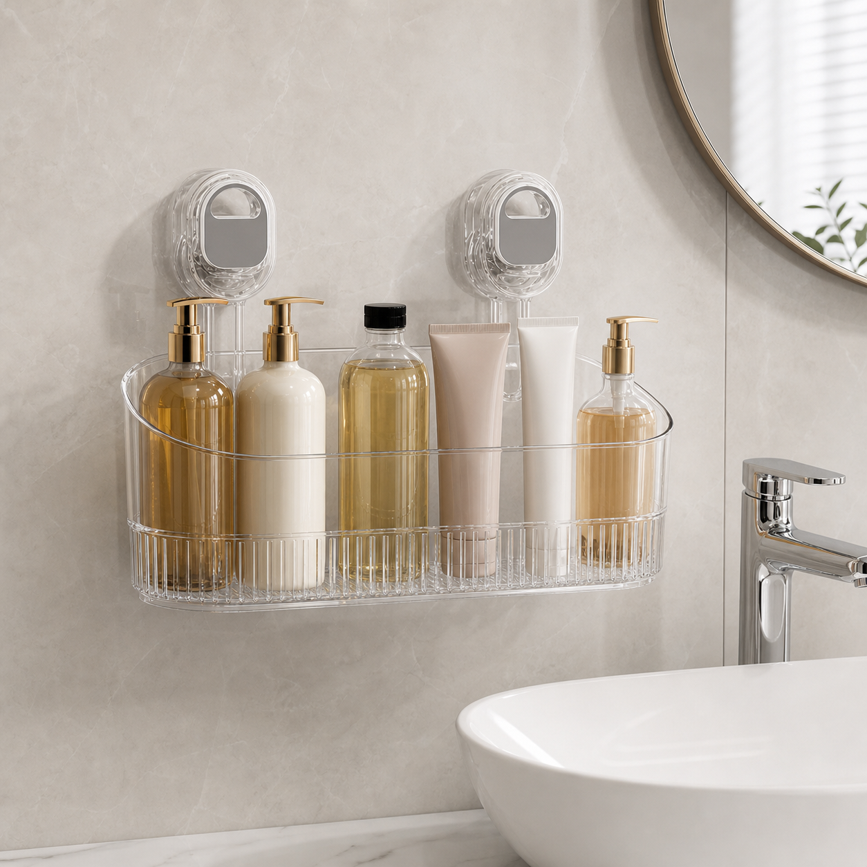 Smart Space Bathroom Organizer