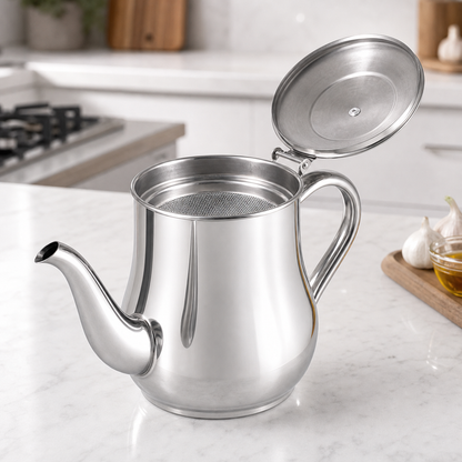 Stainless Steel Oil Dispenser Jug