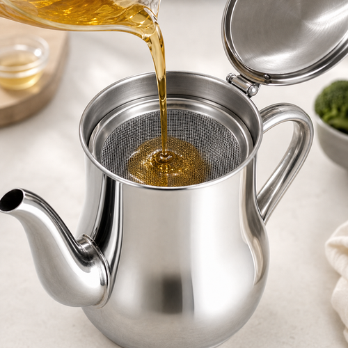 Stainless Steel Oil Container Jug