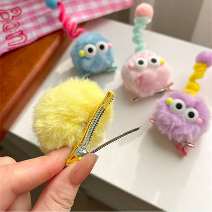 Pompoms Cartoon  Hairpins