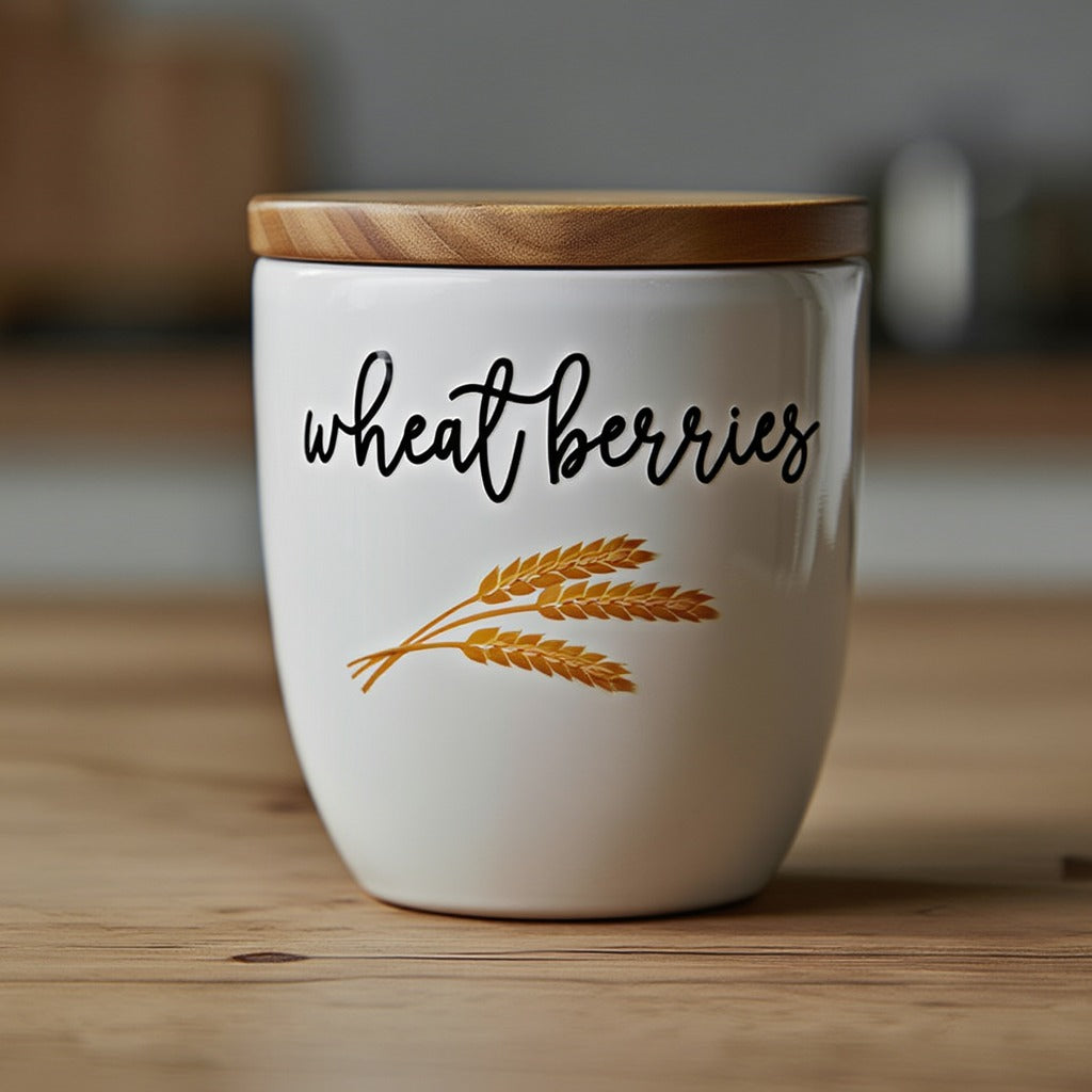 Kitchen Spice Jars set