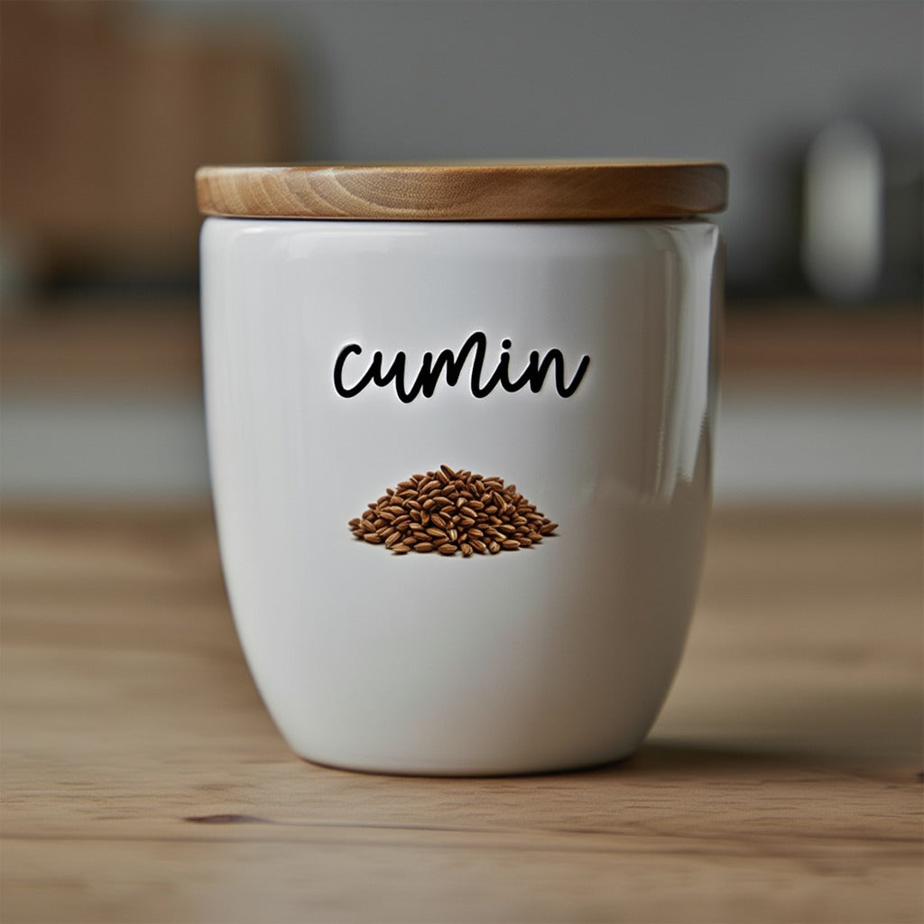 Kitchen Spice Jars set