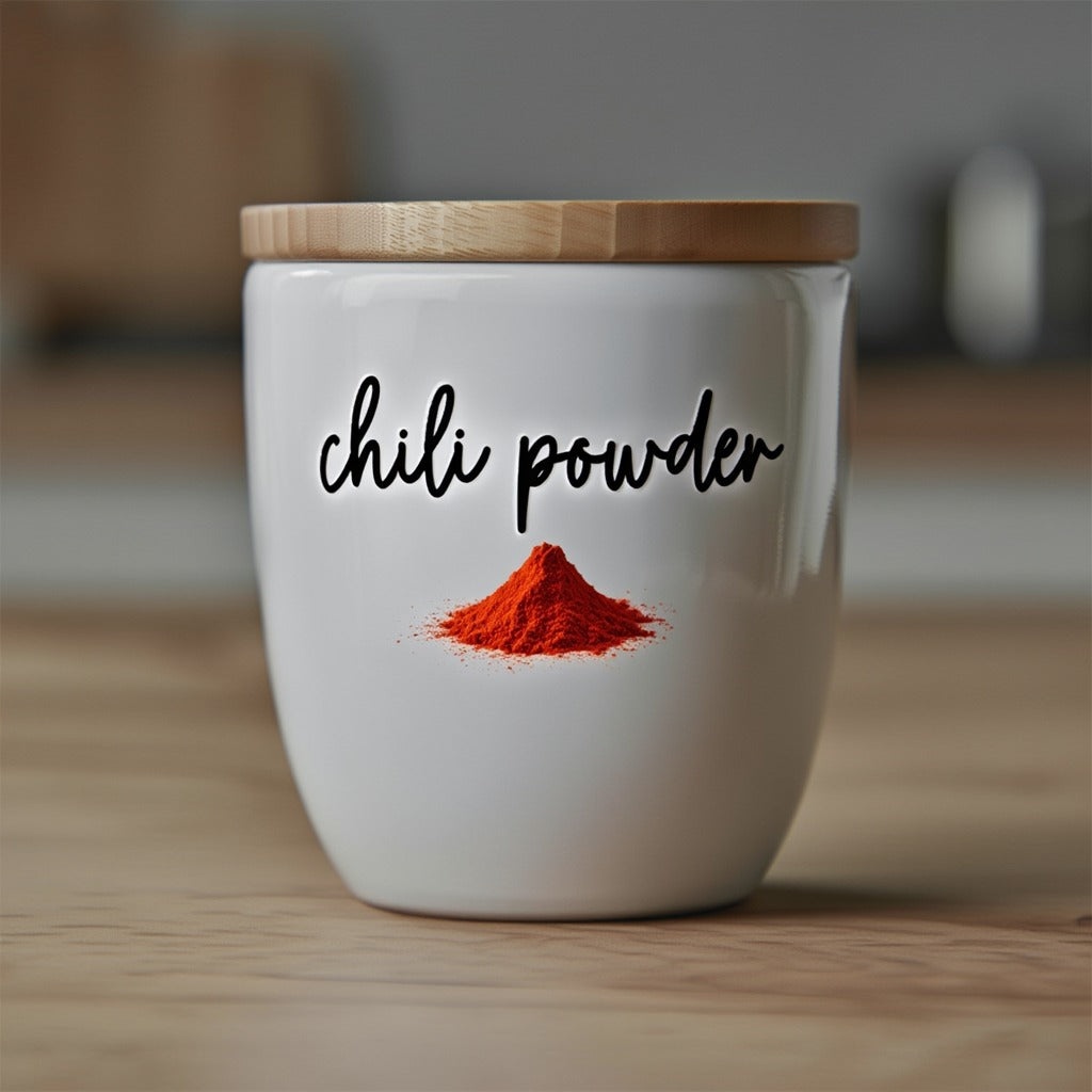 Kitchen Spice Jars set