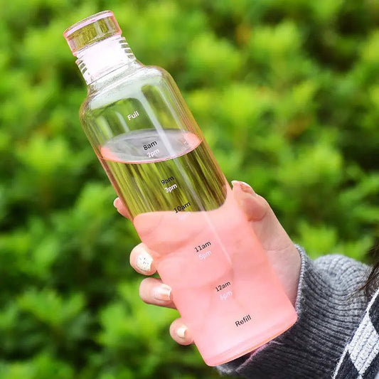 Glass Water Bottle