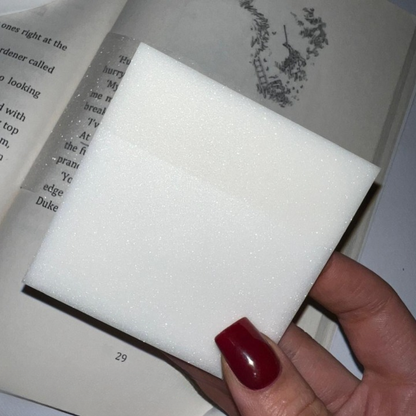 Transparent sticky note