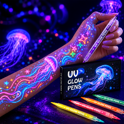UV Glow Art Pens