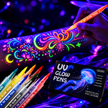 UV Glow Art Pens