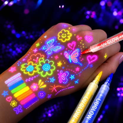 UV Glow Art Pens