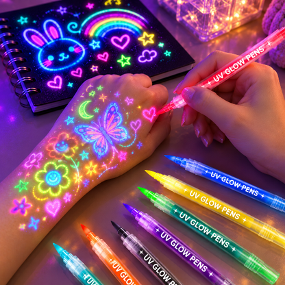 UV Glow Art Pens