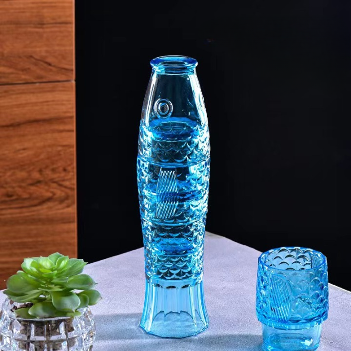 Fish-Shaped Stackable Glass(4 Pieces)