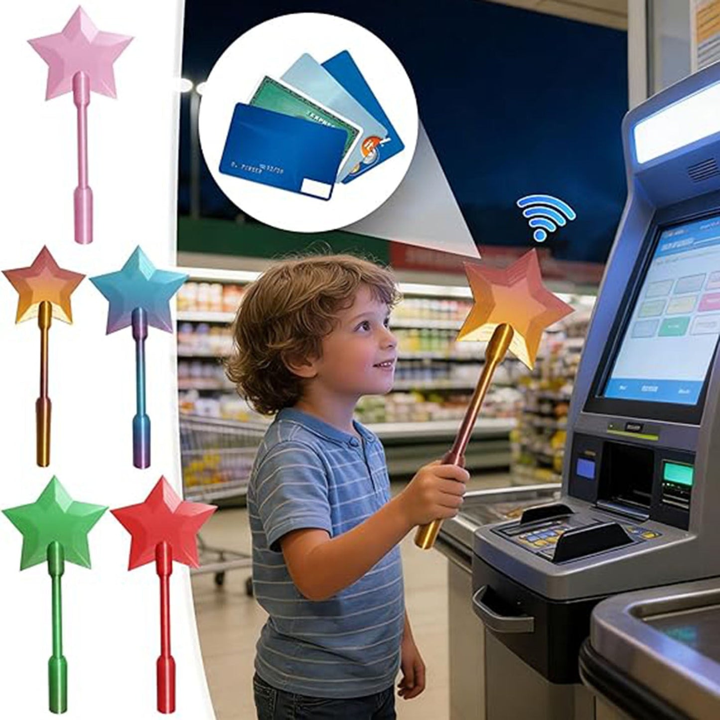 Fairy Pay Credit Card Wand
