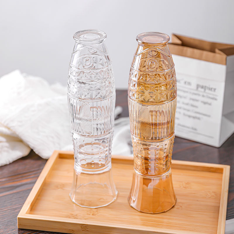 Fish-Shaped Stackable Glass(4 Pieces)
