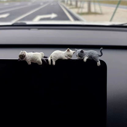 Cat Car Ornaments