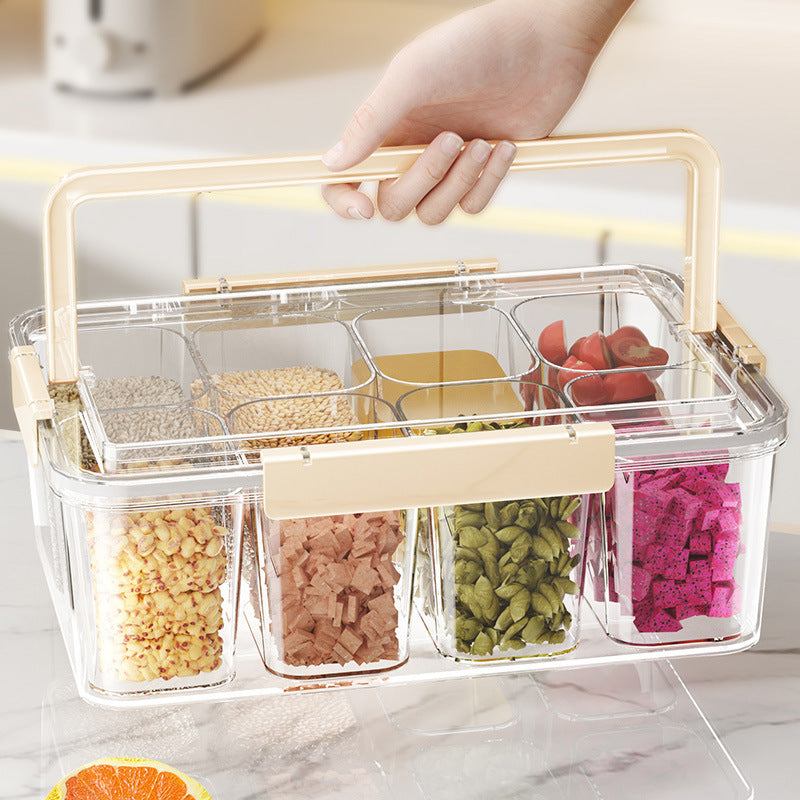 Multi compartment storage box