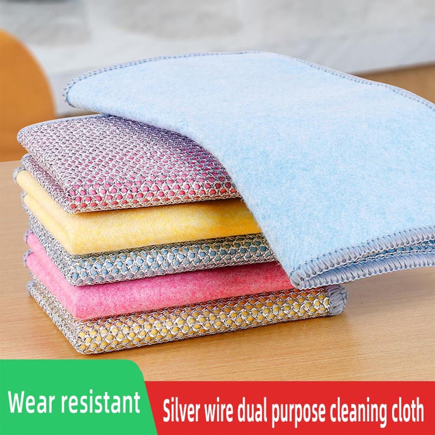 Wire Dishwashing Cloth(Pack of 3)