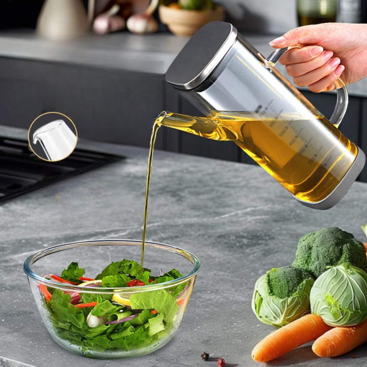 Premium Glass Oil Bottle (750 ML)