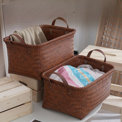Rattan Woven Storage Basket